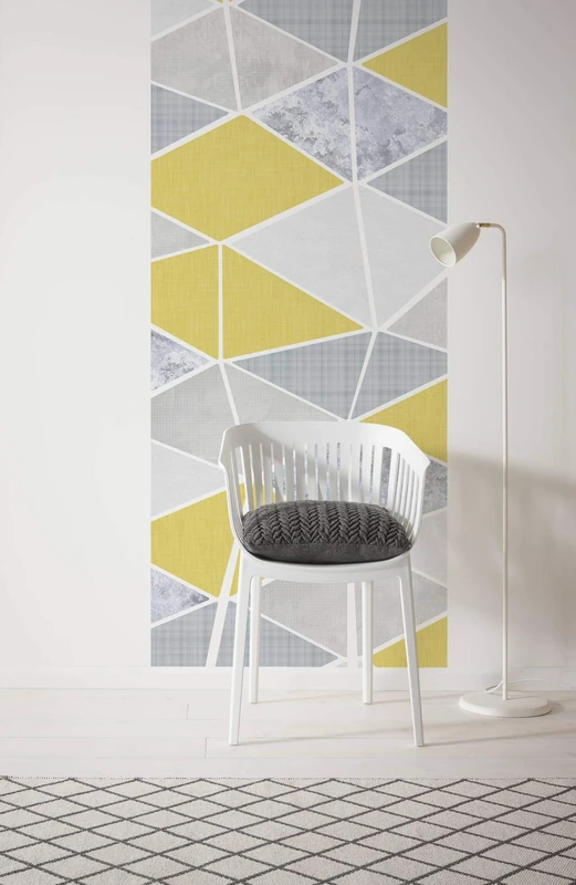 Komar 6014A-VD1 Vlies Fototapete Yesterday Panel, 100 x 250 cm (Breite x Höhe), Tapete, Schlafzimmer, Wohnzimmer, Flur, Design, Dekoration, Wanddeko Non-Woven Photo Wallpaper, Colourful