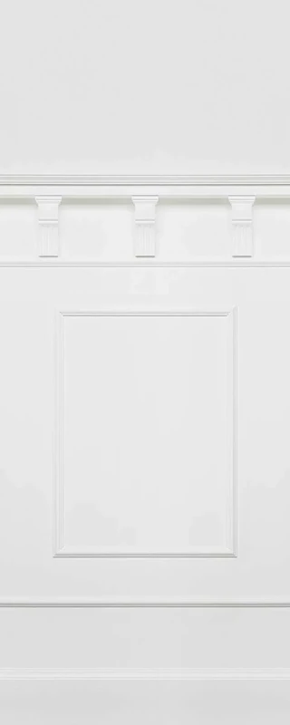 Komar 6018A-VD1 Vlies Fototapete Panel Pure, 100 x 250 cm (Breite x Höhe), Tapete, Schlafzimmer, Wohnzimmer, Flur, Design, Dekoration, Wanddeko Non-Woven Photo Wallpaper, Gray