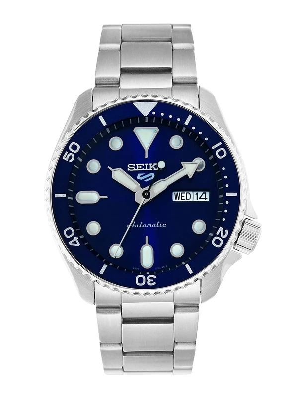 Seiko, Men's, Analog SRPD51K1, Silver, Sports