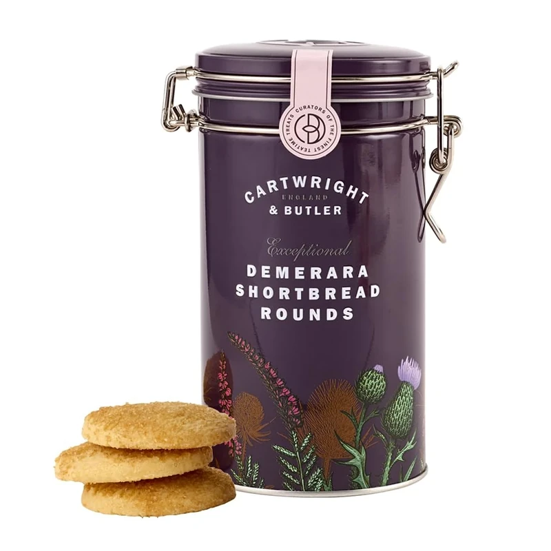 Cartwright & Butler Demerara Shortbread Rounds 200g