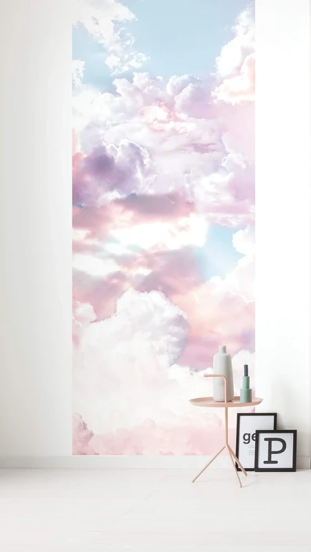 Komar 6027A-VD1 Vlies Fototapete Clouds Panel, 100 x 250 cm (Breite x Höhe), Tapete, Schlafzimmer, Wohnzimmer, Flur, Design, Dekoration, Wanddeko Non-Woven Photo Wallpaper, Colourful
