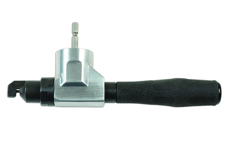 Laser 7693 Sheet Metal Nibbler - Cordless Drill Attachment