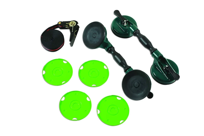 Laser 7696 Windscreen Twin Suction Cup Handle Set - Image 1