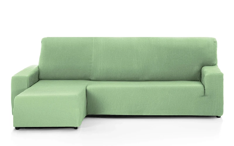Martina Home - Cover for chaise longue, model Túnez, moss green, short corner part left