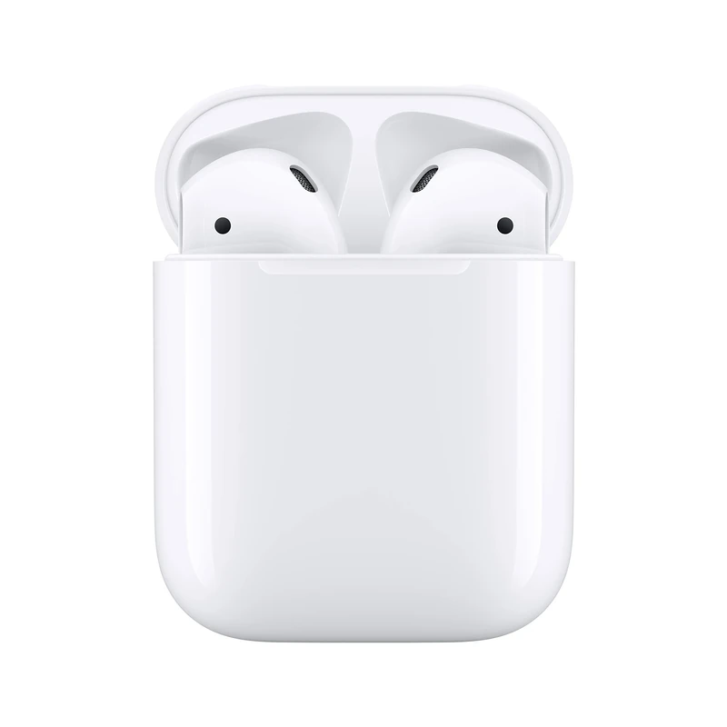 Apple AirPods (2nd Generation) MV7N2ZM/A - White (Renewed)