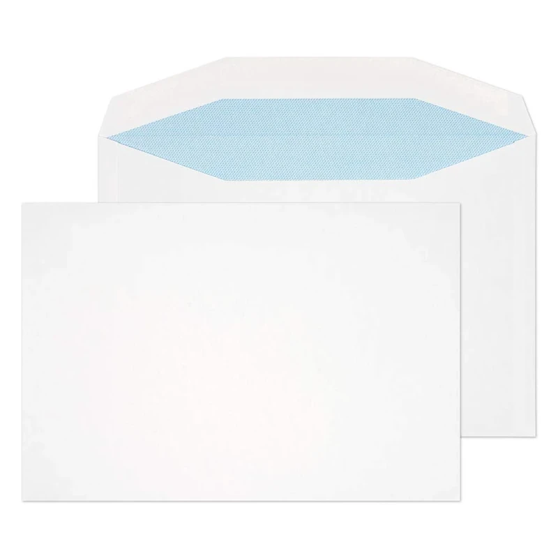 Blake Purely Everyday C5+ 162 x 235 mm 100 gsm Gummed Mailing Envelopes (9807) White - Pack of 500