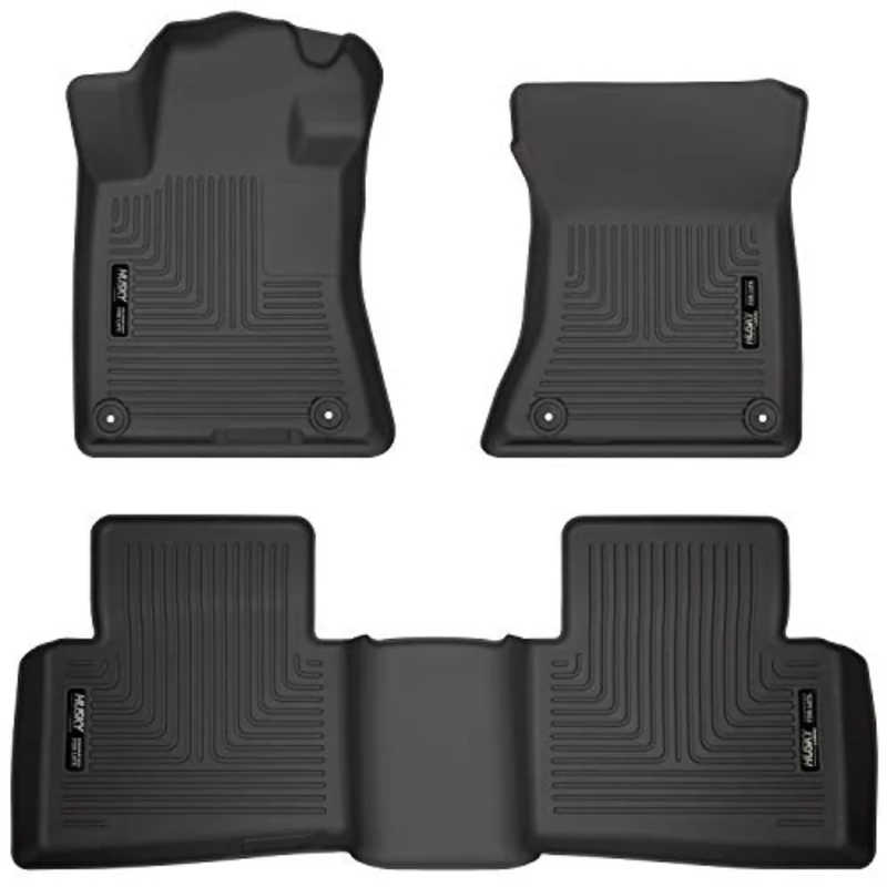 Husky Liners 99381 Fits 2019-20 Nissan Altima Weatherbeater Front & 2nd Seat Floor Mats