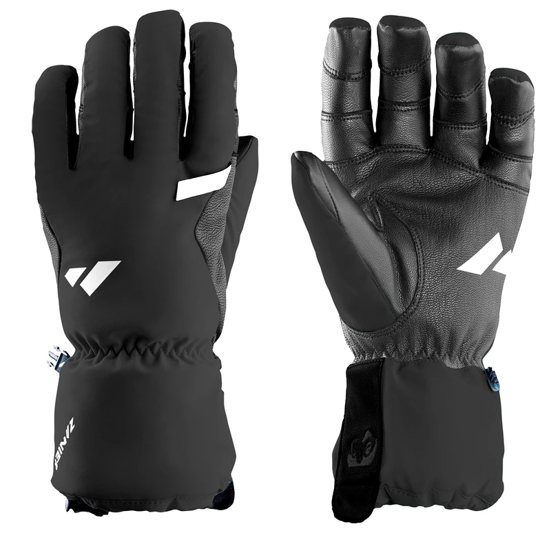 Zanier Unisex Adult 21108-2000-9.5 Gloves, Black, 9.5 - Image 1