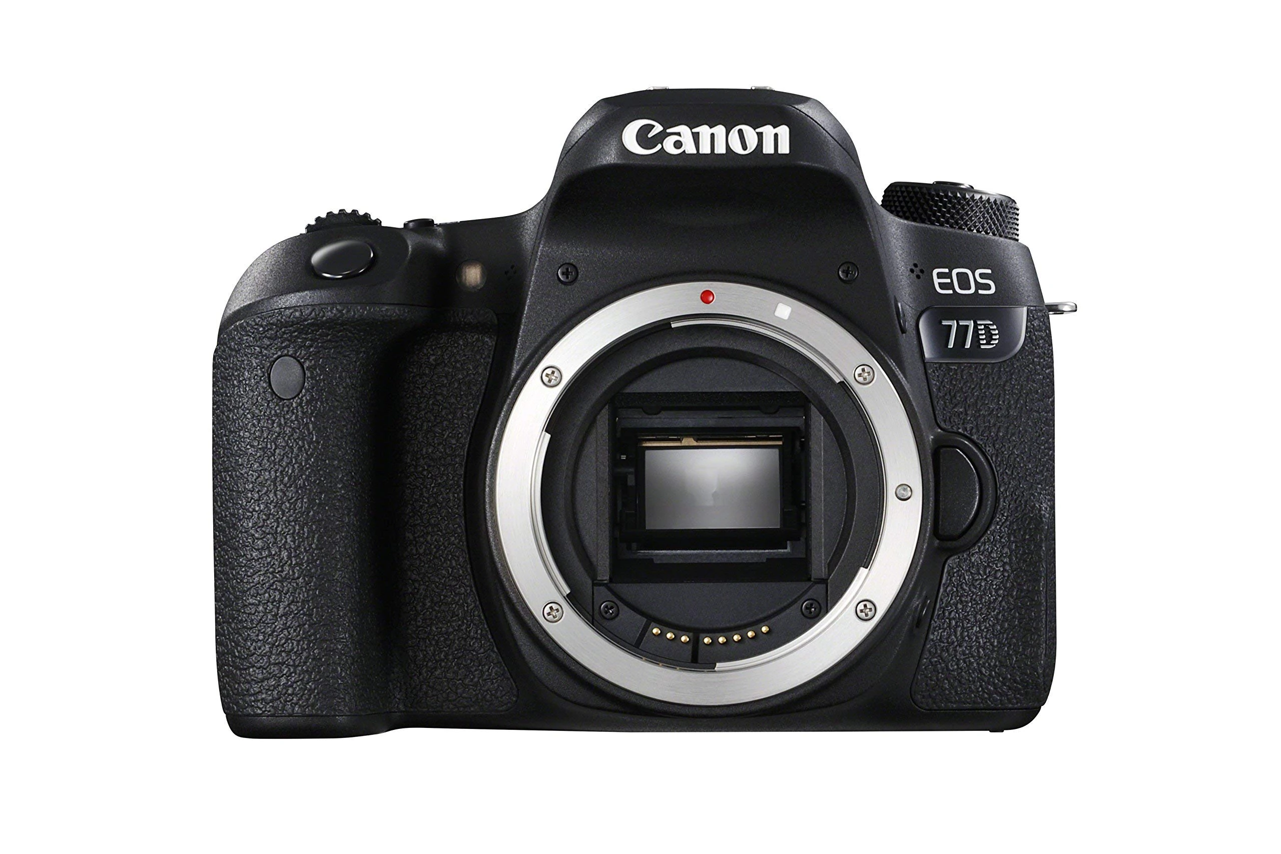 Canon EOS 77D Body Only Digital SLR Camera - Black (Renewed)