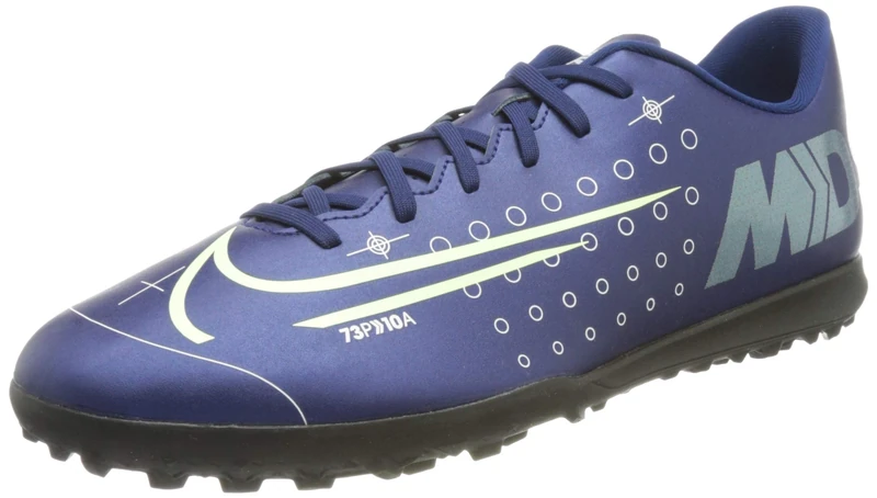 Nike Vapor 13 Club Mds Tf, Unisex Adult's Football Football Boots, Multicolour (Blue Void/Barely Volt/White/Black 401), 6.5 UK (40.5 EU)