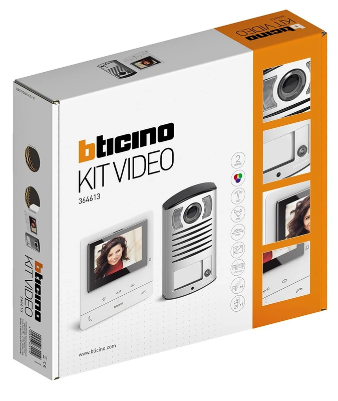 Bticino Video Kit Class 100 V16B Single Family Line 2000