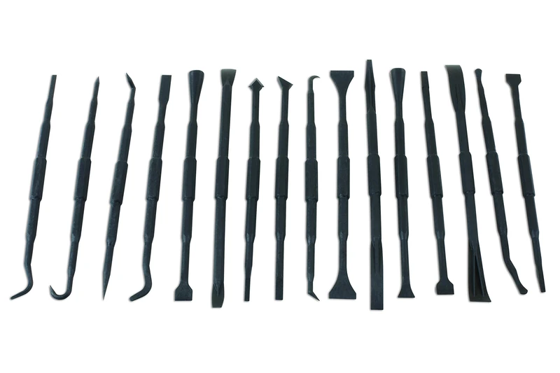Laser 7709 Plastic Multi Purpose Trim & Seal Toolkit 16pc - Image 1