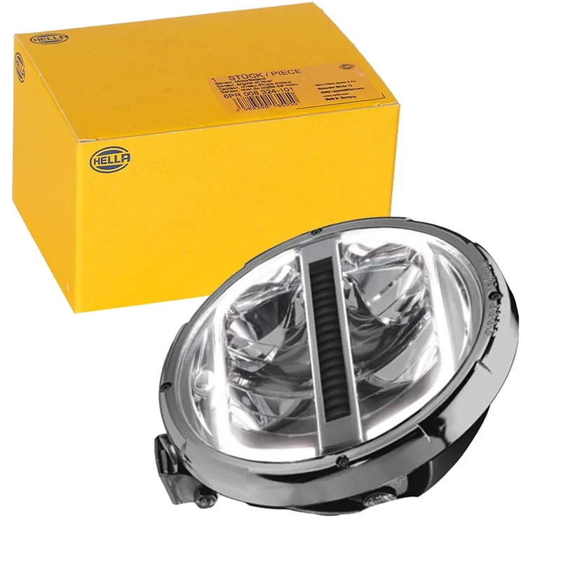 HELLA 1F8 016 797-011 LED-Spotlight - Rallye 3003 LED - 24/12V - Round - Reference number: 50 - Bolted - Clear diffusing lens - Lens Colour: Crystal clear - Cable: 800mm - left/right