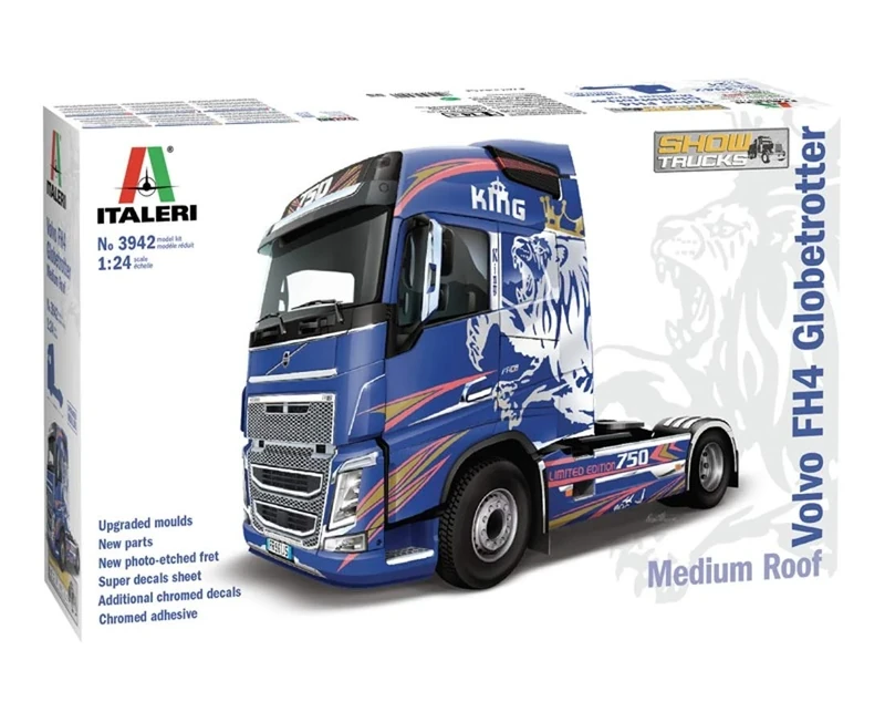 Italeri 1:24 - Volvo FH 16 Globetrotter - medium roof - Image 1