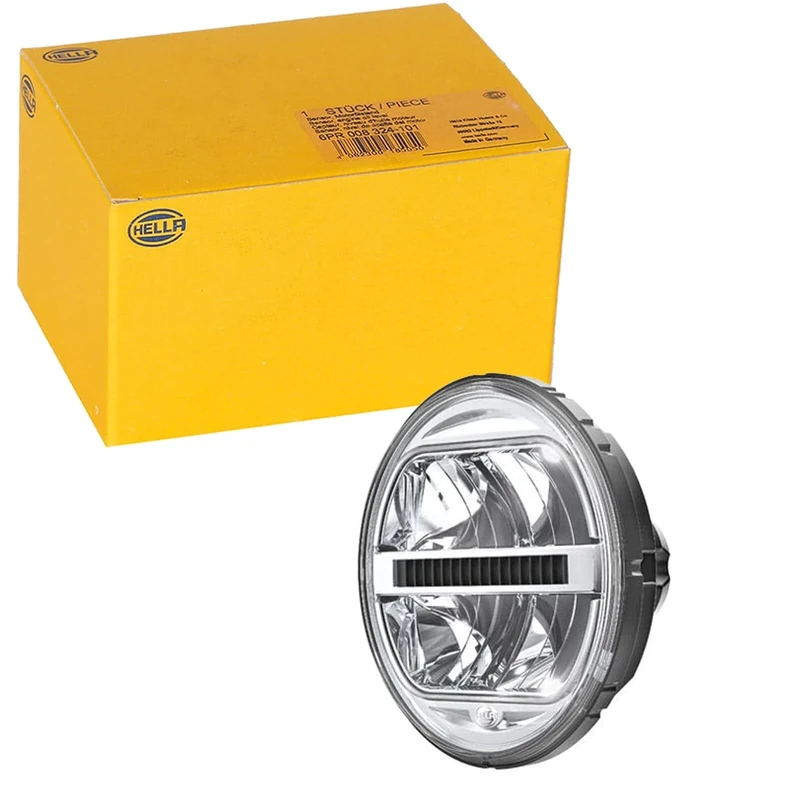 HELLA 1F8 241 400-011 LED-Insert, spotlight Luminator/Rallye 3003 - 24/12V - round - Reference number: 25 - Fitting/Screw Connection - Clear diffusing lens - Front - Quantity: 1