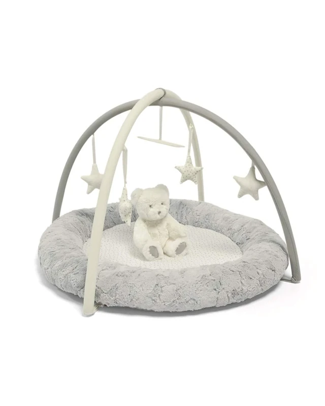 Mamas & Papas My First Interactive Activity Baby Playmat & Gym, Grey/Cream