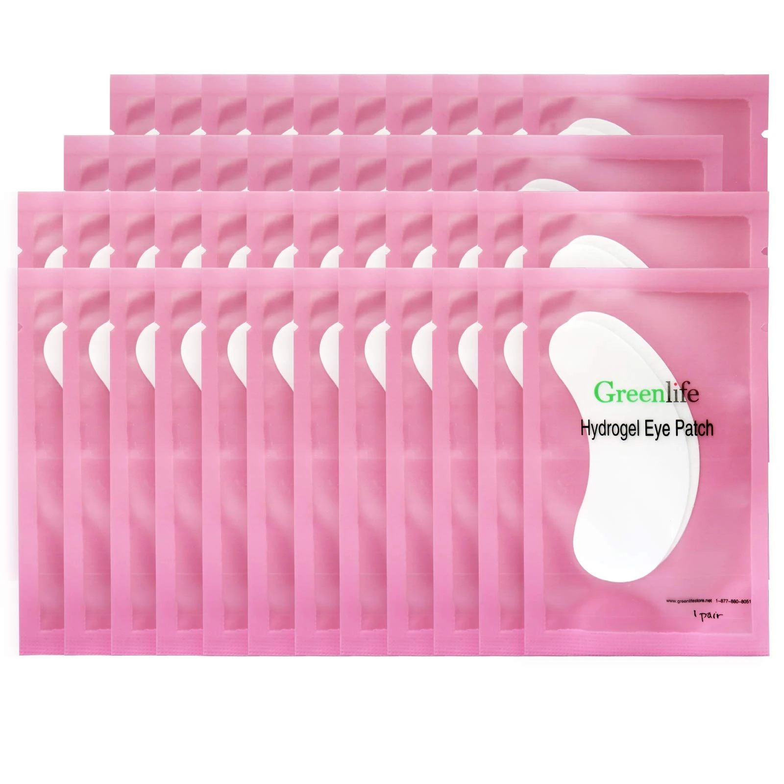 GreenLife® 300 Pairs Eyelash Lash Extension Under Eye Patches Under Eye Gel Collagen Eye Pads Lint Patches