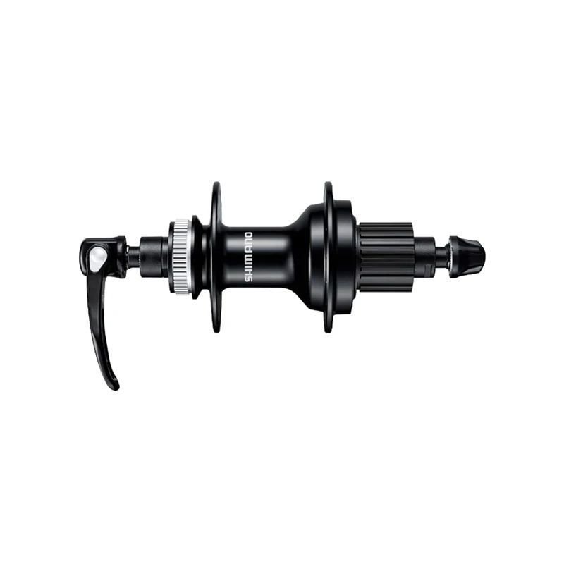 SHIMANO 12-speed freehub, Centre Lock disc mount, 32H, Q/R 135mm axle, black, (EFHMT500BZBL)