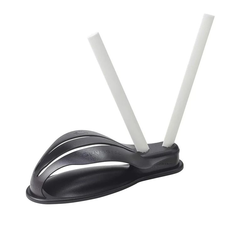 Spyderco Gauntlet Select - Easy-to-Use Knife Sharpener with Two Fine Ceramic Rods - 603F