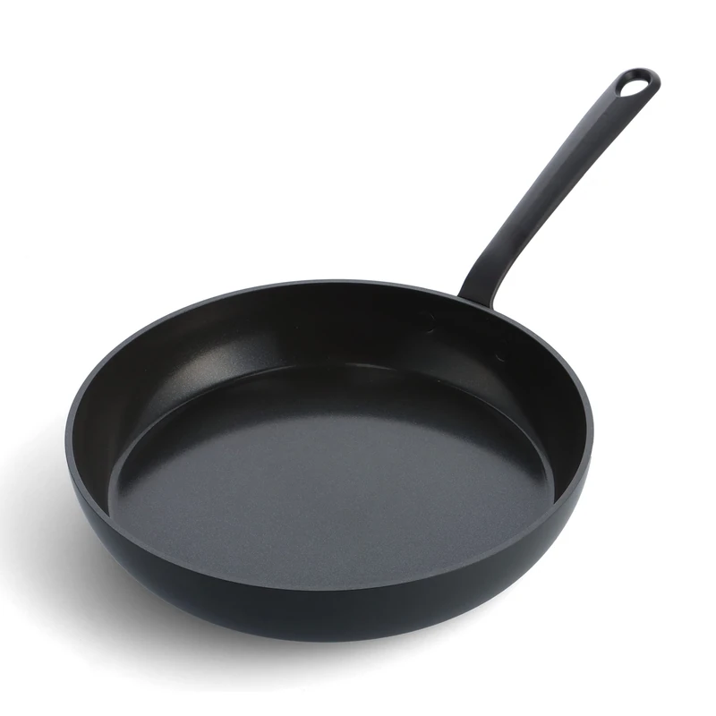GreenPan Craft Healthy Ceramic Non-Stick 30 cm Frying Pan Skillet, PFAS-Free, Metal Safe, Cast Stainless Steel Handle, Induction Suitable, Oven Safe, Black