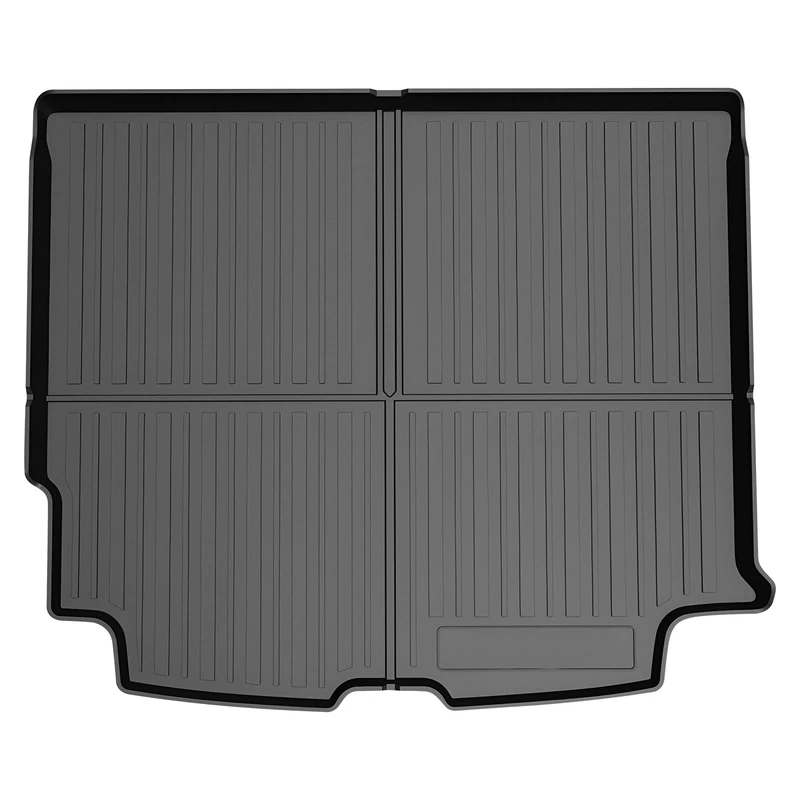 Mixsuper Custom Fit Cargo Liner for 2018-2023 2024 Volvo XC60 Trunk Mat XC60 Accessories 3D All Weather Anti-Slip Durable Odorless Rear Trunk Liner Cargo Mat Black