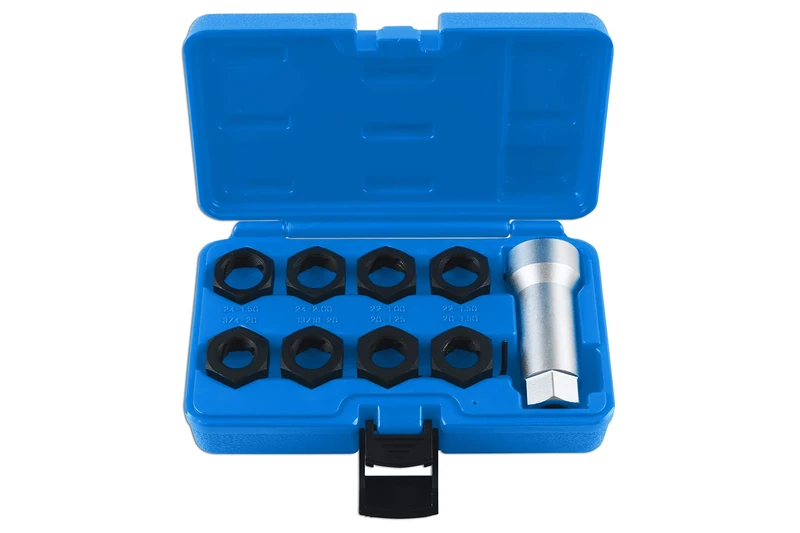 Laser 7774 Axle Spindle Rethreading Kit 9pc