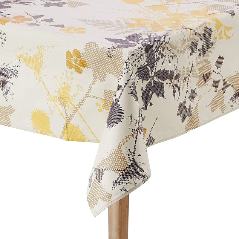 Nydel Dixie Tablecloth Anti-Stain Coated Acrylic Lemon 160 x 300 cm - Image 1