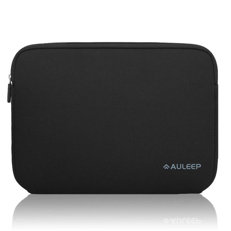 AULEEP Laptop Sleeves,11-12 Inch Neoprene Notebook Computer Pocket Tablet Carrying sleeve/Water-Resistant compatible laptop sleeve for Acer/Asus/Dell/Lenovo/HP, Black