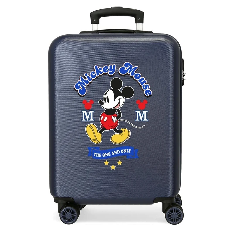 Disney Have a Good Day Mickey Blue Hardside Carry-on Suitcase