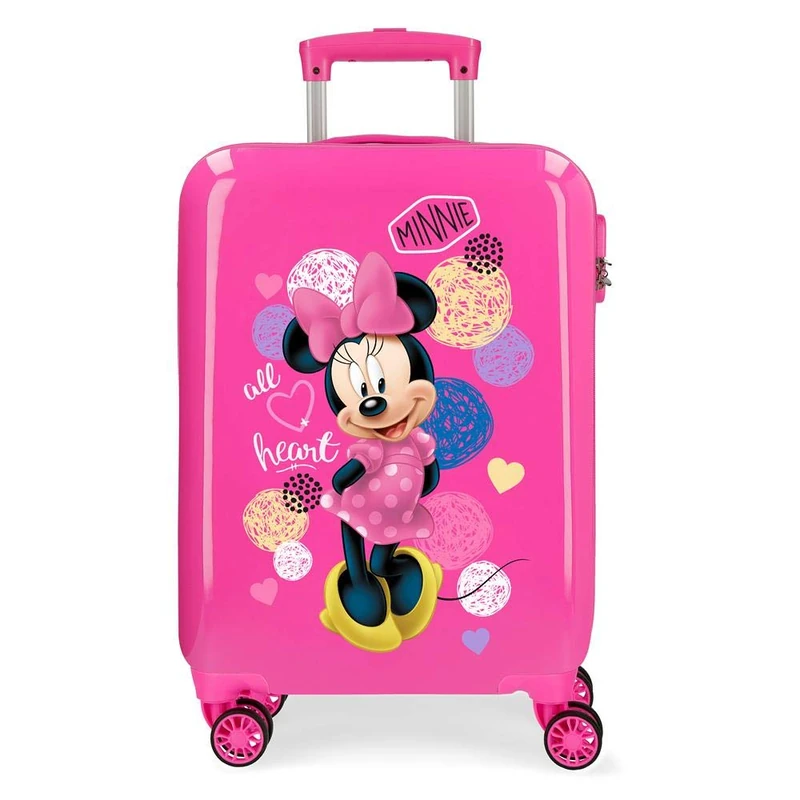 Disney Minnie Heart Hardside Carry-on Suitcase