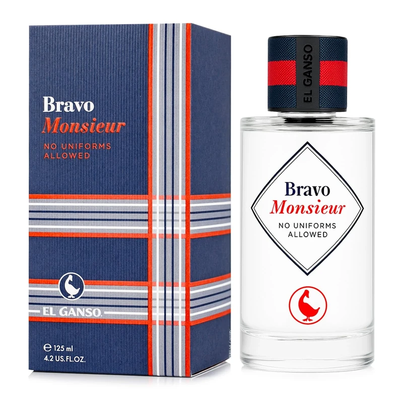 EL GANSO Bravo Monsieur Eau de Toilette, Men (125 ml)