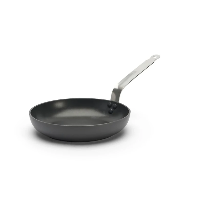 De Buyer - Choc Intense Non-Stick Round Aluminium Frying Pan - Diameter 24 cm -, Matt Black - Image 1