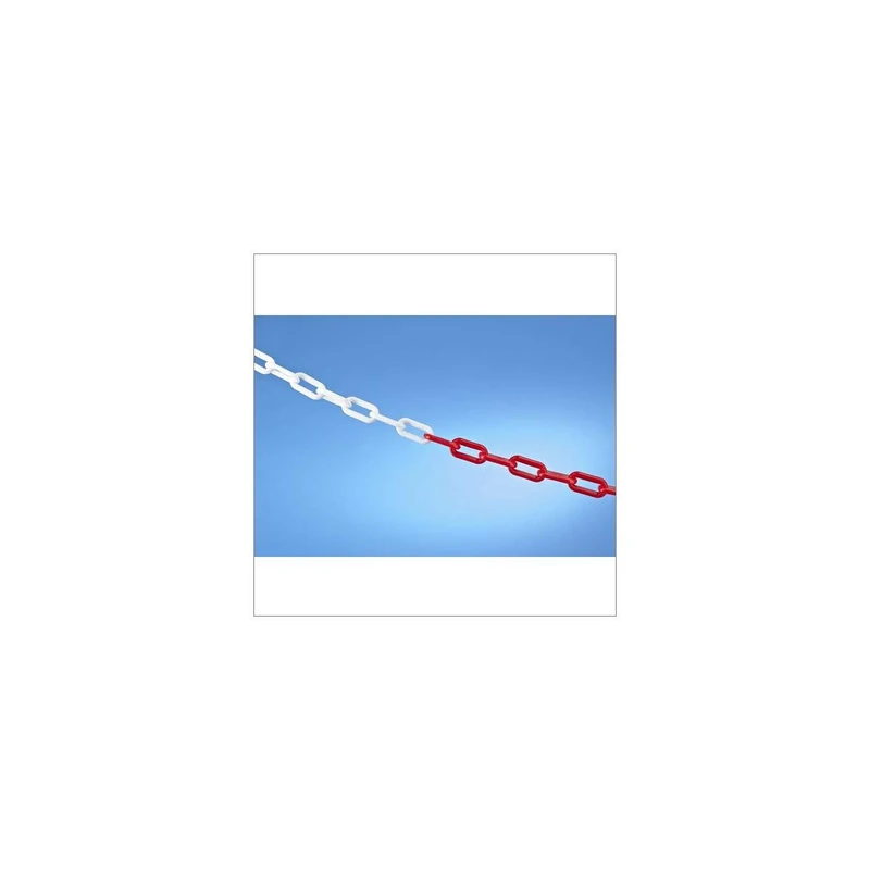 Lifebox Parking protection Mottez LBXB333SBCRG Chain White and Red Sold by 25 Metres, Unknown - Image 1