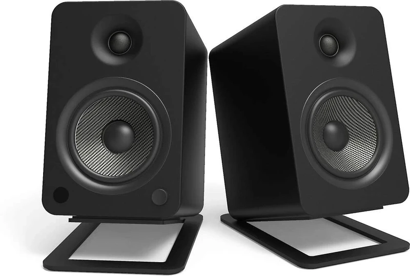 Kanto S6 Large Desktop Speaker Stands Black