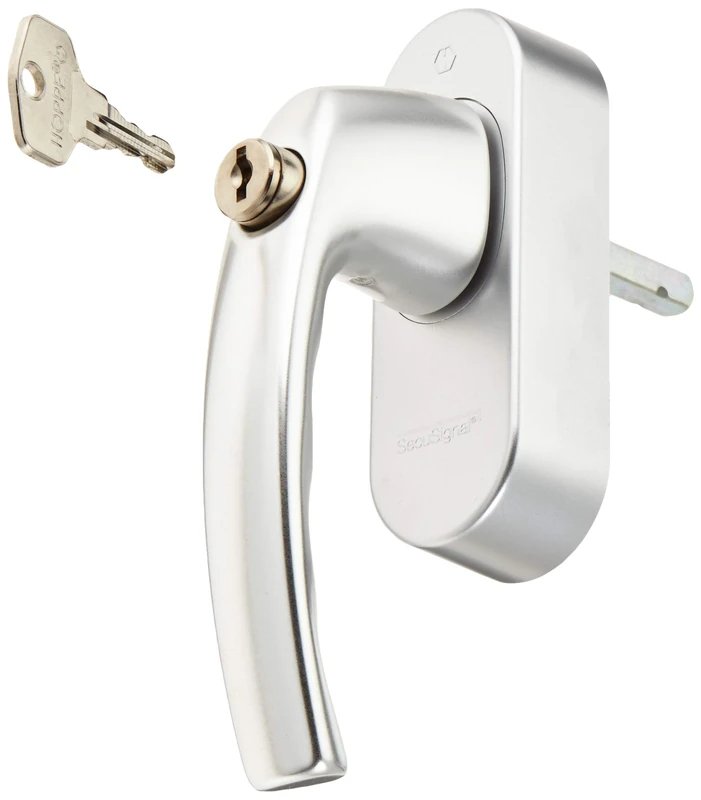 S-Atlanta 0530S/FR-408 Window Handle Lockable Aluminium