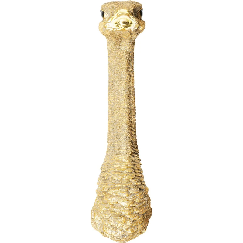 Kare Wall Decoration Ostrich Gold - Image 1