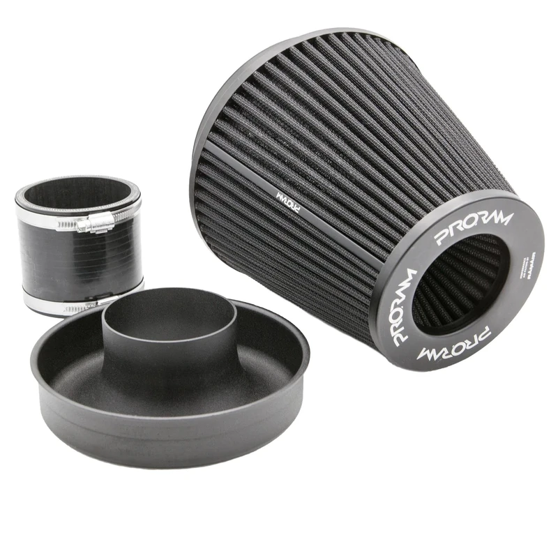 Ramair Performance Pleated Large Cone Air Filter with 70mm OD Neck & Silicone Coupling