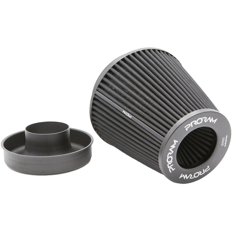 Ramair Performance Pleated Large Cone Air Filter with 76mm OD Neck Velocity Stack