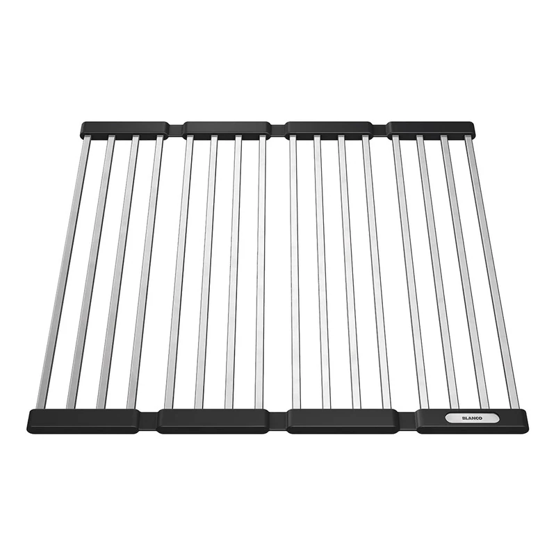BLANCO 238482 Folding Grid as Drainer for the Kitchen Sink, Foldable Grid for the Sink in the Kitchen, 425 mm Width