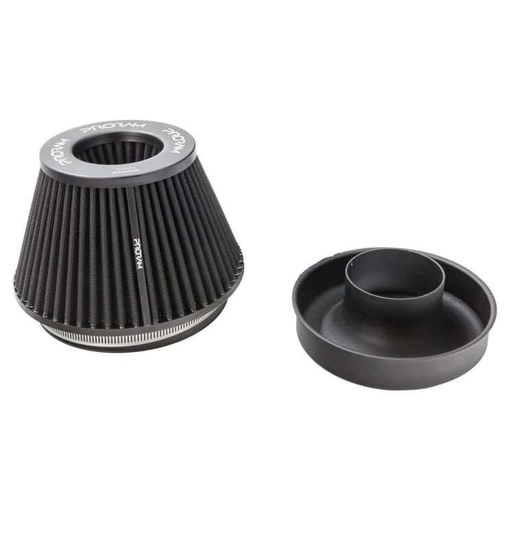 Ramair Performance Pleated Medium Cone Air Filter with 102mm OD Neck Velocity Stack