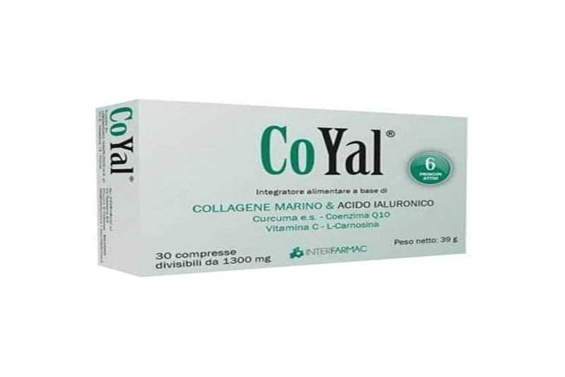 Interfarmac Coyal Food Supplement - 30 Tablets 1300 Mg
