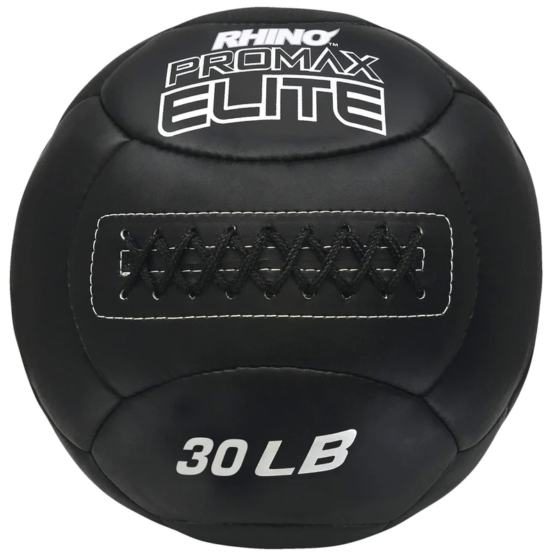 Champion Sports PRX30 Rhino Promax Elite Slam Balls, 30 lb, Soft Shell with Non-Slip Grip, Medicine Wall Exercise Ball for Weightlifting, Plyometrics, Cross Training, & Home Gym Fitness