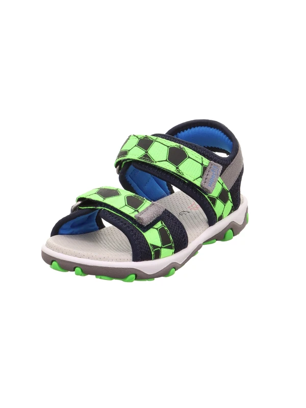 Superfit Boys' Mike 3.0 Sandals, Blue light green 8000, 10 UK Child