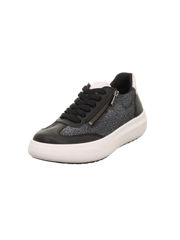 Legero Women's T4 Jump Sneaker, Metallic Black Other 9100, 6.5 UK