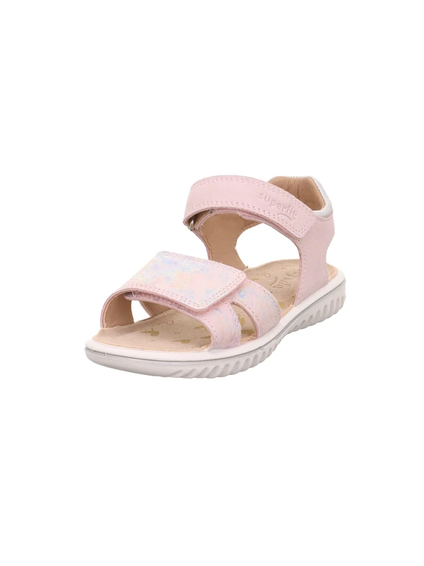 Superfit Girl's Sparkle Sandale 1-609004, Pink Silver 5530, 8 UK Child