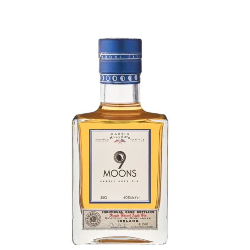 Martin Millers Gin, 9 Moons Solera Reserve Edition - Super Premium Gin, Icelandic spring water, Distilled in England - 40 percent ABV 35cl Bottle (0.35L)