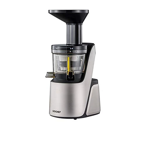 Bio Chef BCQT Slow BioChef Quantum Cold Press Juicer, BPA Free, 400 W, Silver