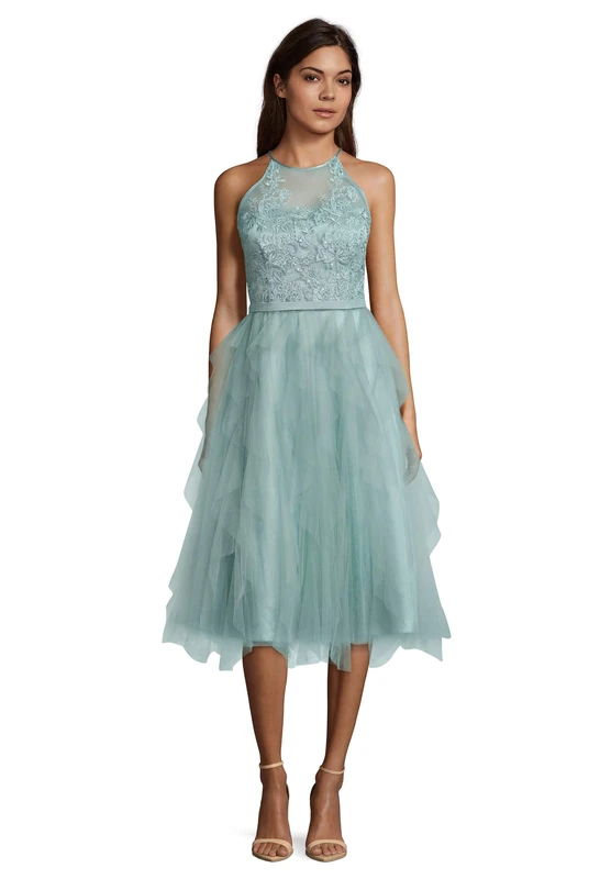 Vera Mont Women's 8109/4990 Party Dress, Grey (Gray Mist 8270), 6 (Size: 32)
