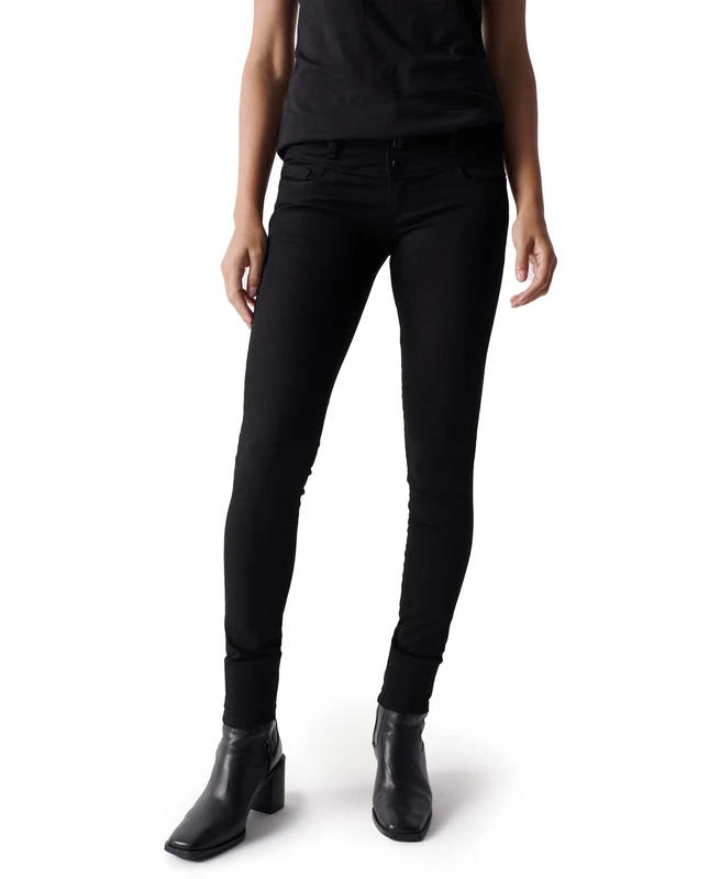 Salsa Mystery Push up Skinny True Black Jeans