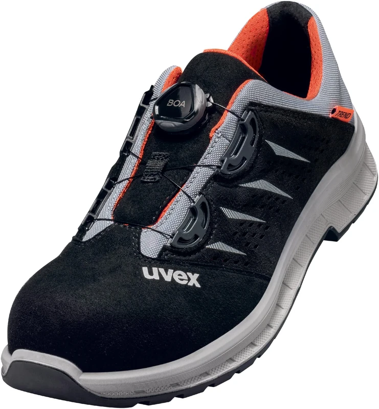 Uvex 2 Trend, Black/Grey/Orange, 6 UK